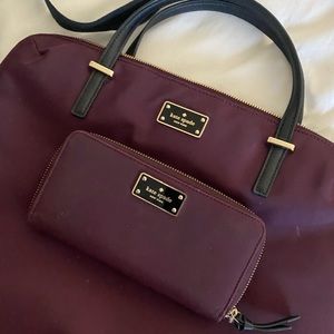 Kate spade Wallet & Laptop Bag.